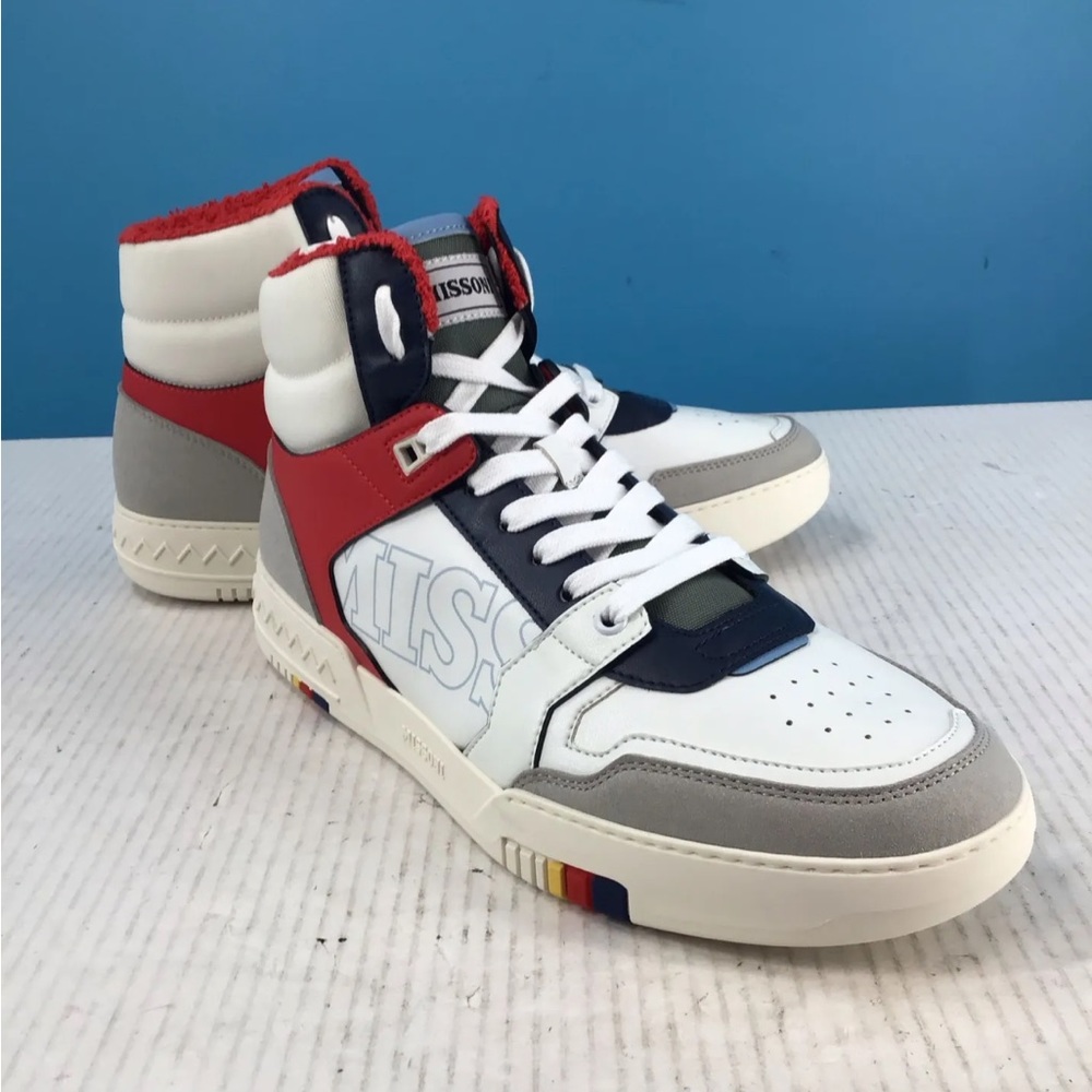 Missoni Basket 90 Mid Fruit Base Sneakers Size 45 EU / 12 US NIB